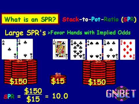 Cách tính SPR Poker