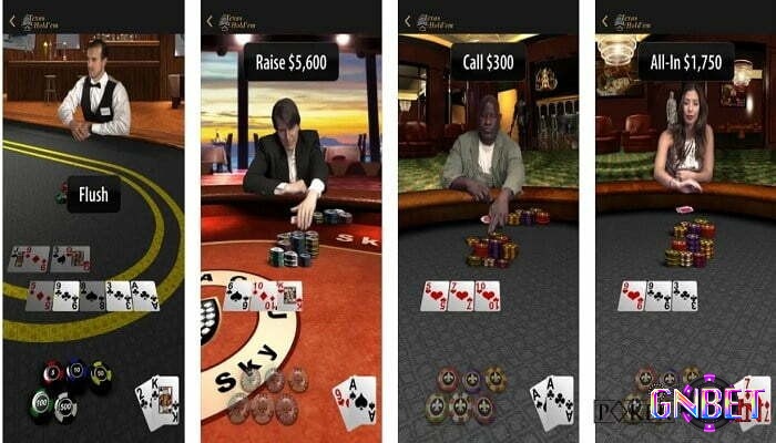App Texas Hold Wemem thu hút người chơi với thiết kế cổ điển đầy thú vị