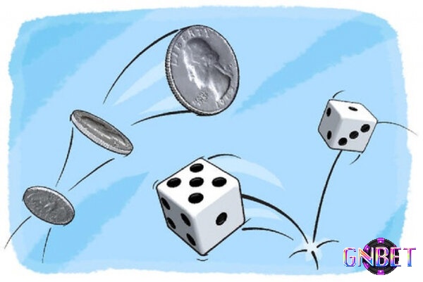 Người chơi dùng đồng xu, xúc xắc để dự đoán kết quả