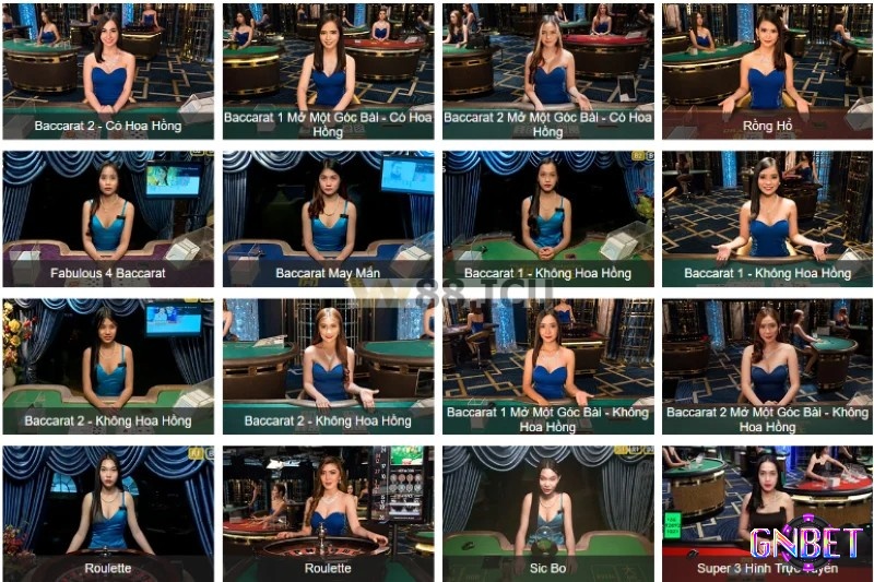 Cá cược với phòng chơi đa dạng tại casino trực tuyến w88