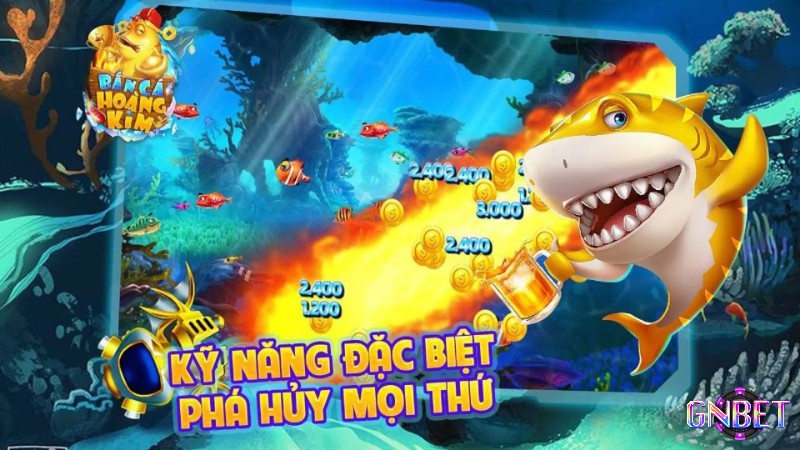 Bắn cá Hoàng Kim mang tới cho người chơi những trải nghiệm cực kỳ thú vị và ấn tượng