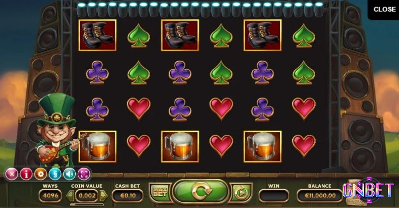 Cách chơi slot Rainbow Ryan rất đơn giản