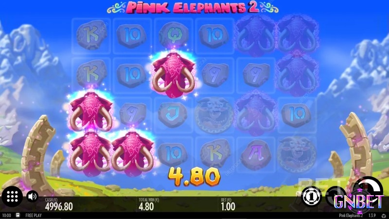 Cách chơi Pink Elephants 2 Slot rất đơn giản